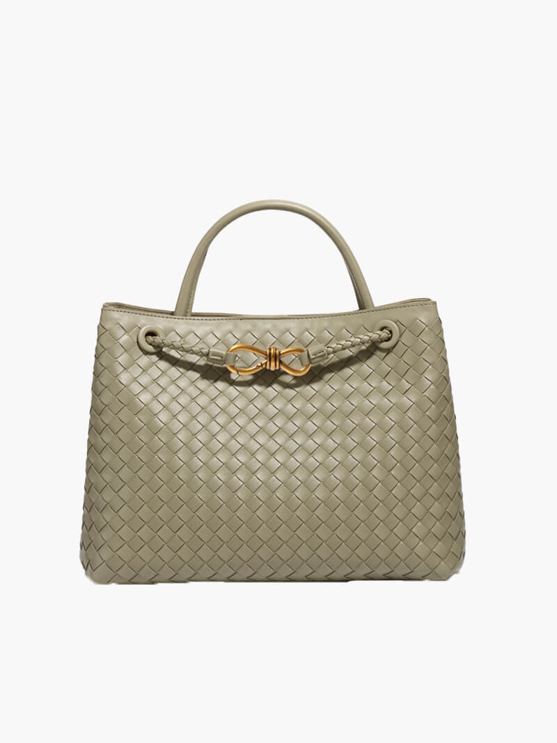 Carlee | Gevlochten Mini-Tas met Elegante Accent