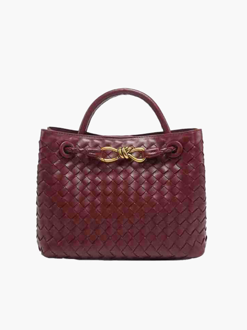 Carlee | Gevlochten Mini-Tas met Elegante Accent
