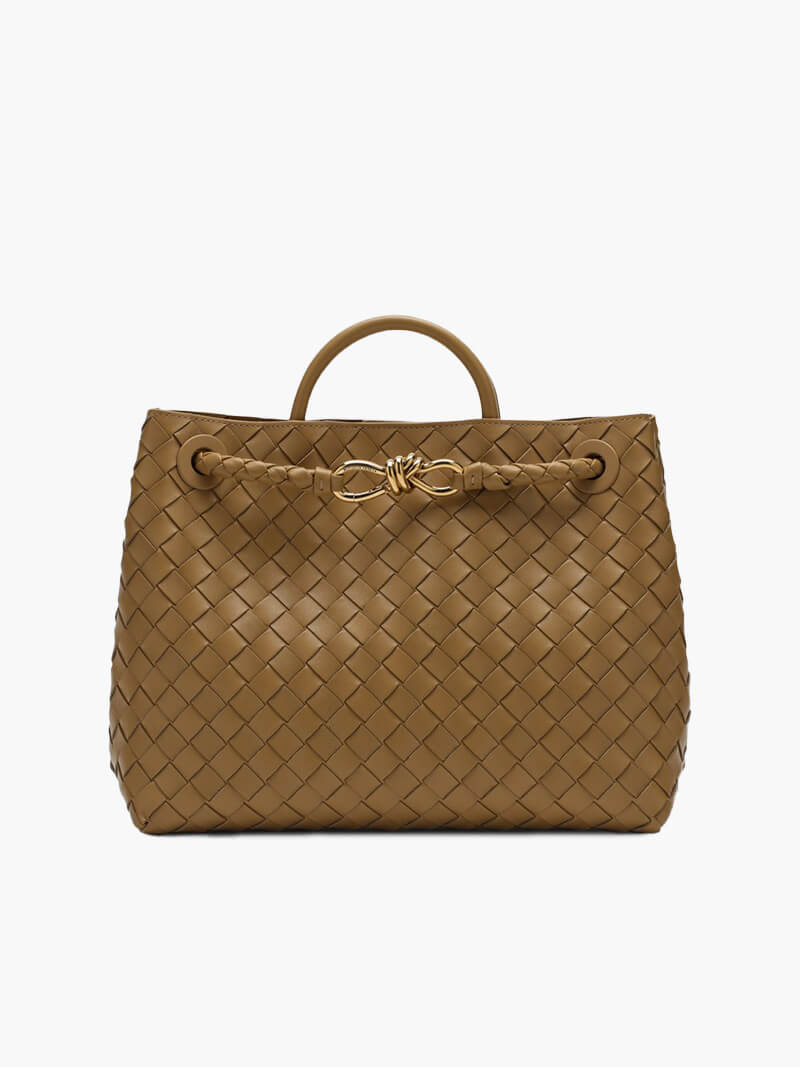 Carlee | Gevlochten Mini-Tas met Elegante Accent