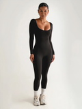 Azura | Yoga Jumpsuit met Lange Mouwen