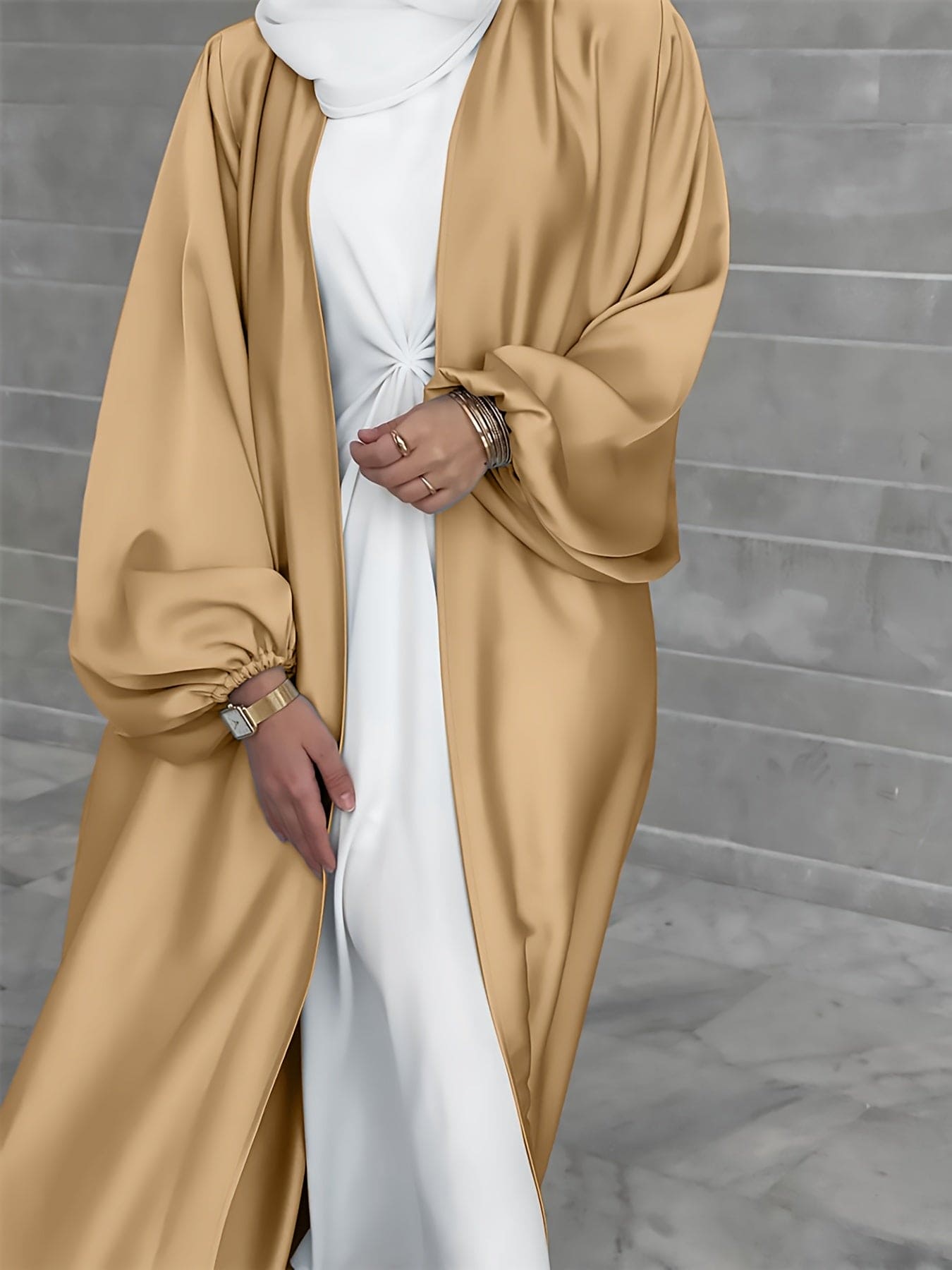 Levant | Elegante Abaya Jurk met Riem - Dames