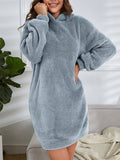 Nyx | Warme teddy dames hoodie met capuchon