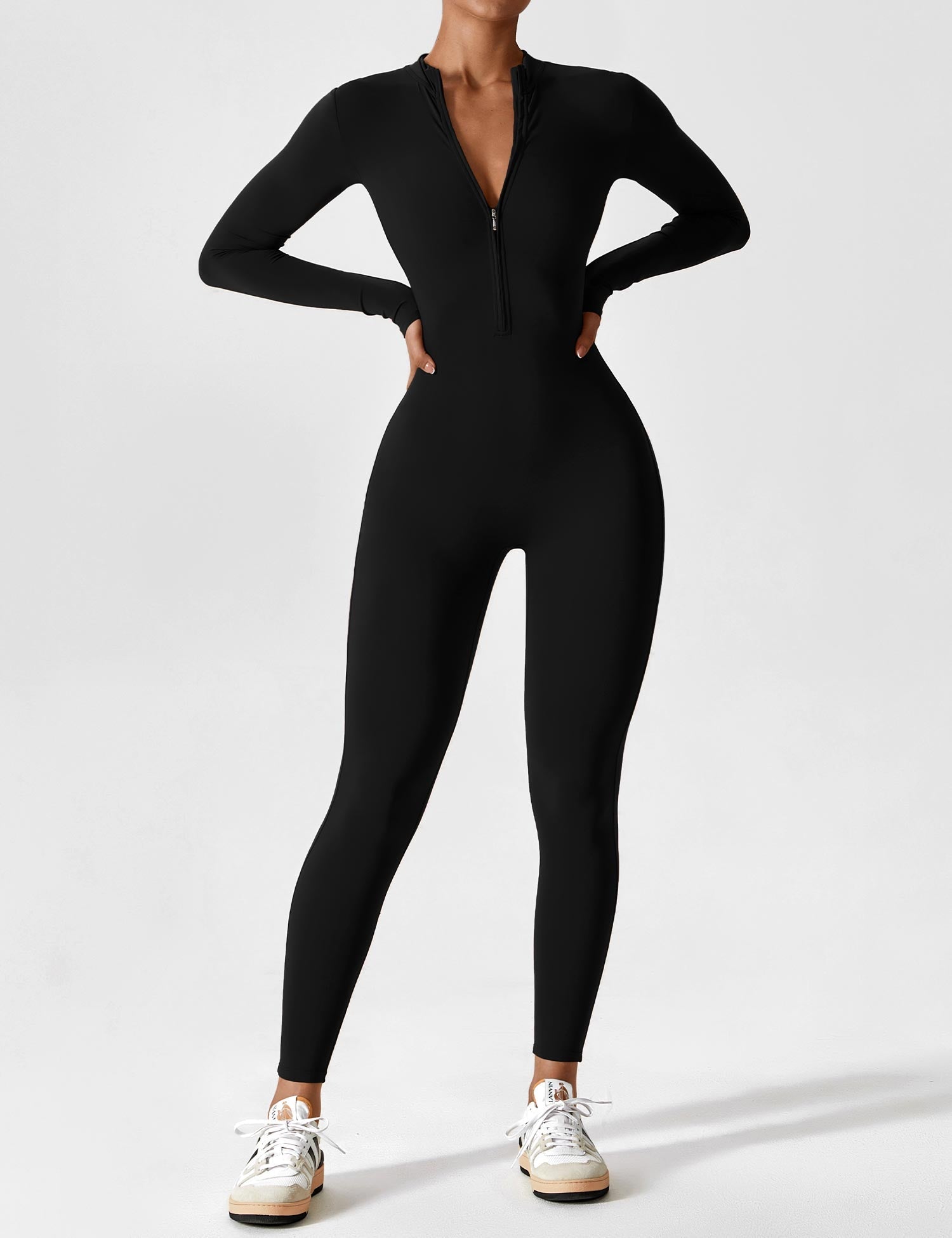Camille | Comfortabele jumpsuit met opstaande kraag
