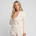 Elegante Getailleerde Blazer voor Stijlvolle Look