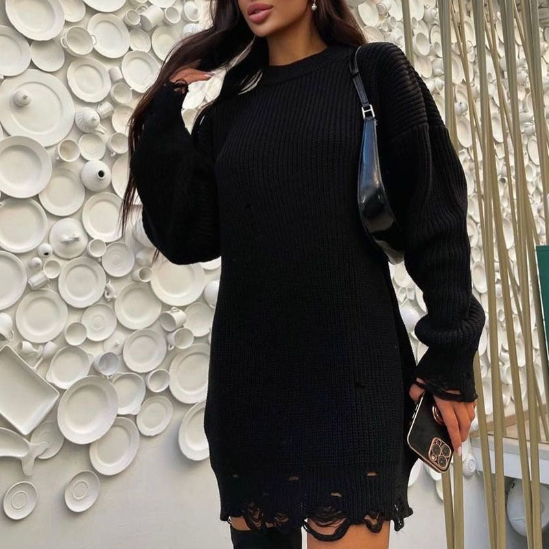 Brienne | Oversized Trui Jurk