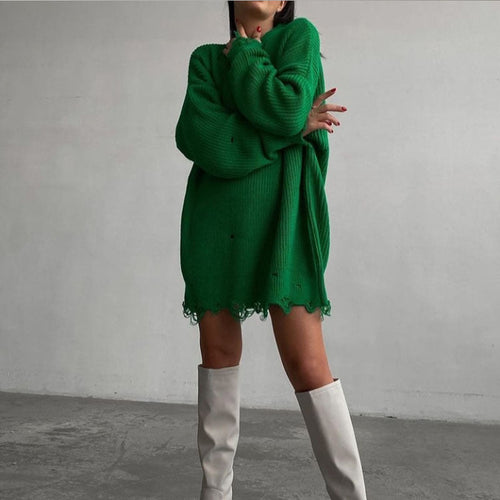 Brienne | Oversized Trui Jurk
