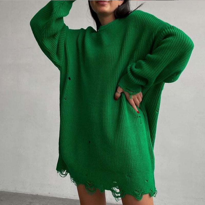 Brienne | Oversized Trui Jurk