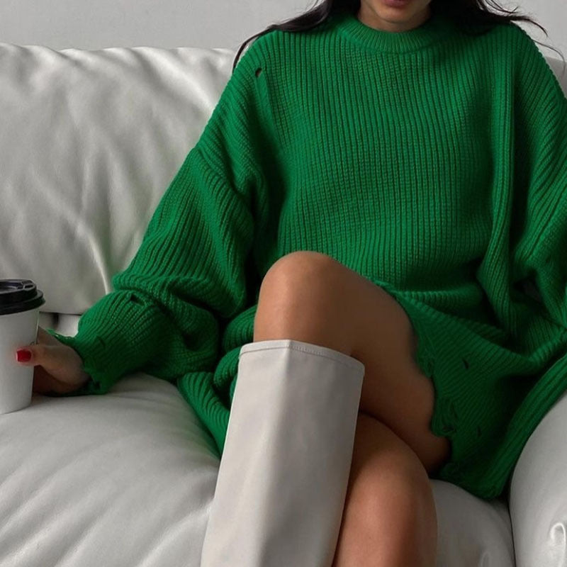 Brienne | Oversized Trui Jurk