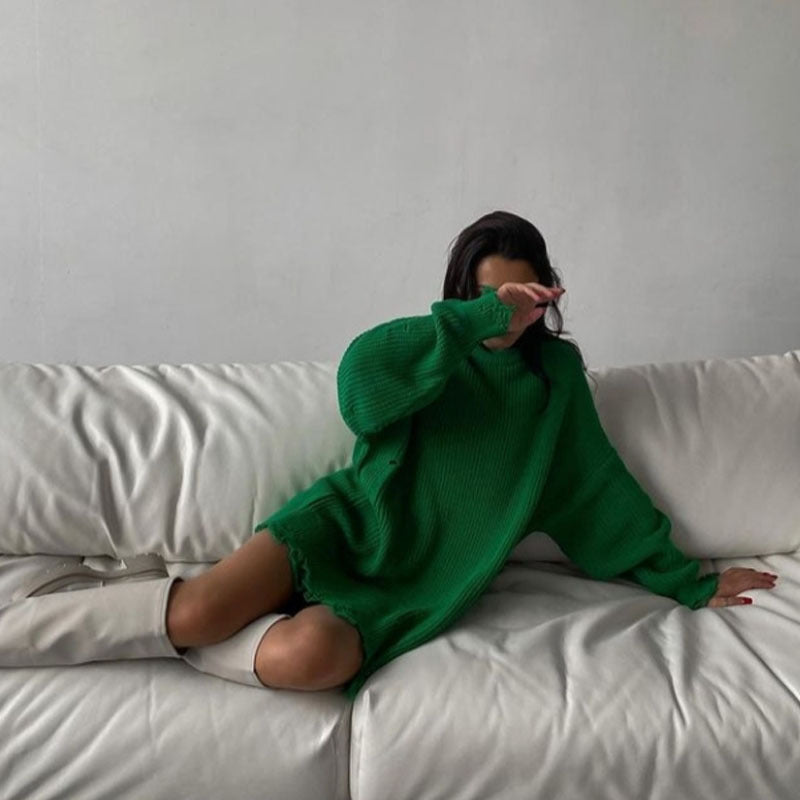 Brienne | Oversized Trui Jurk