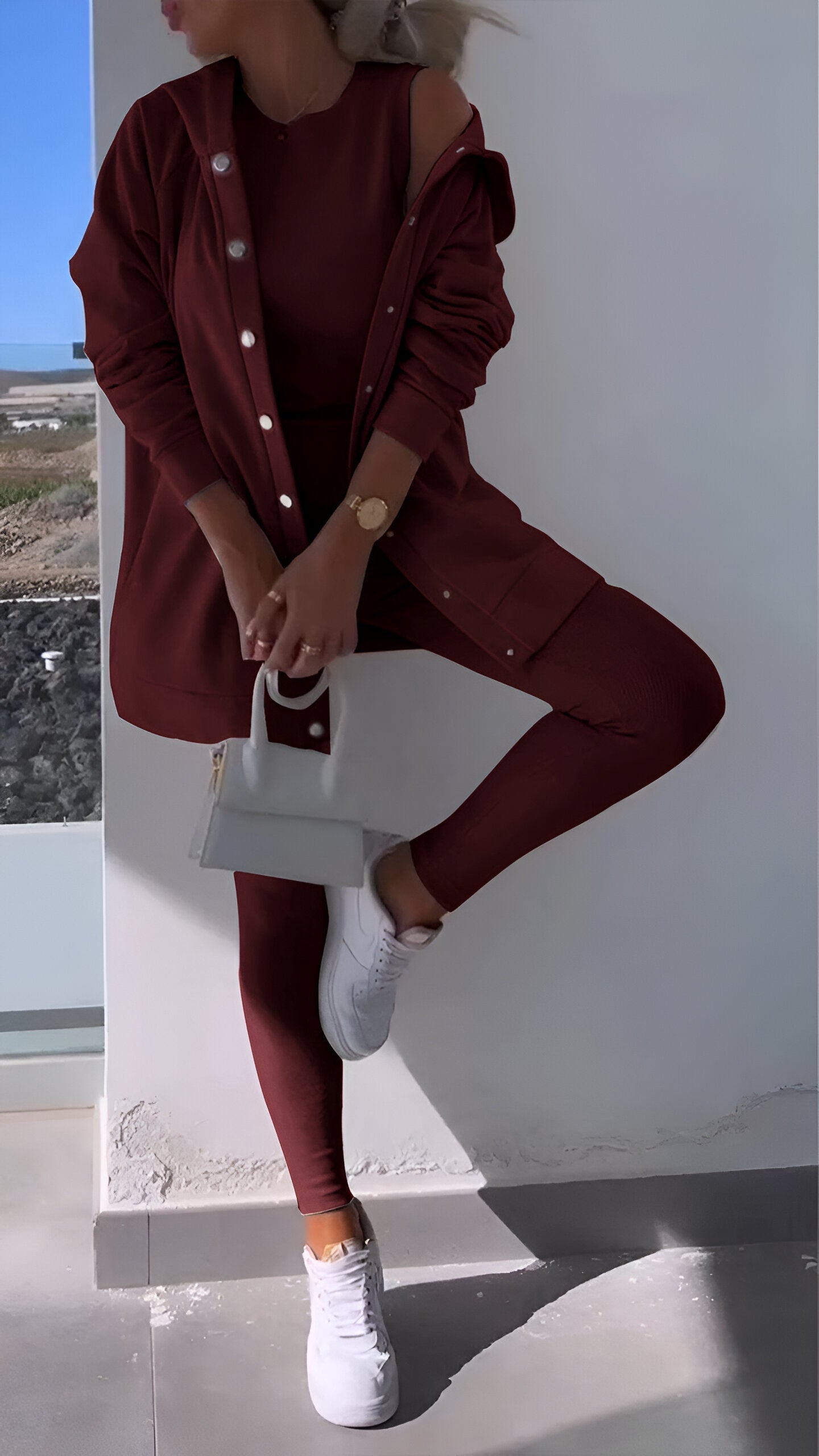 Lourdes | Vest met capuchon