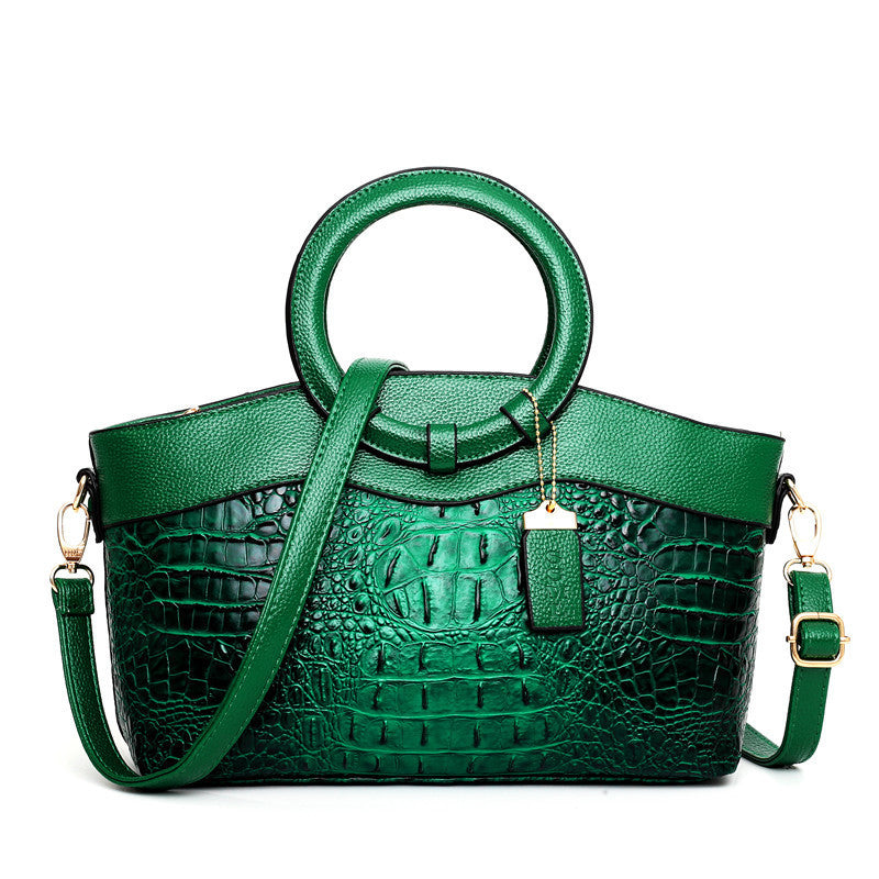 Vesper™ Luxe Handtas met Krokodillenpatroon