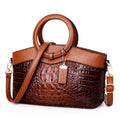 Vesper™ Luxe Handtas met Krokodillenpatroon