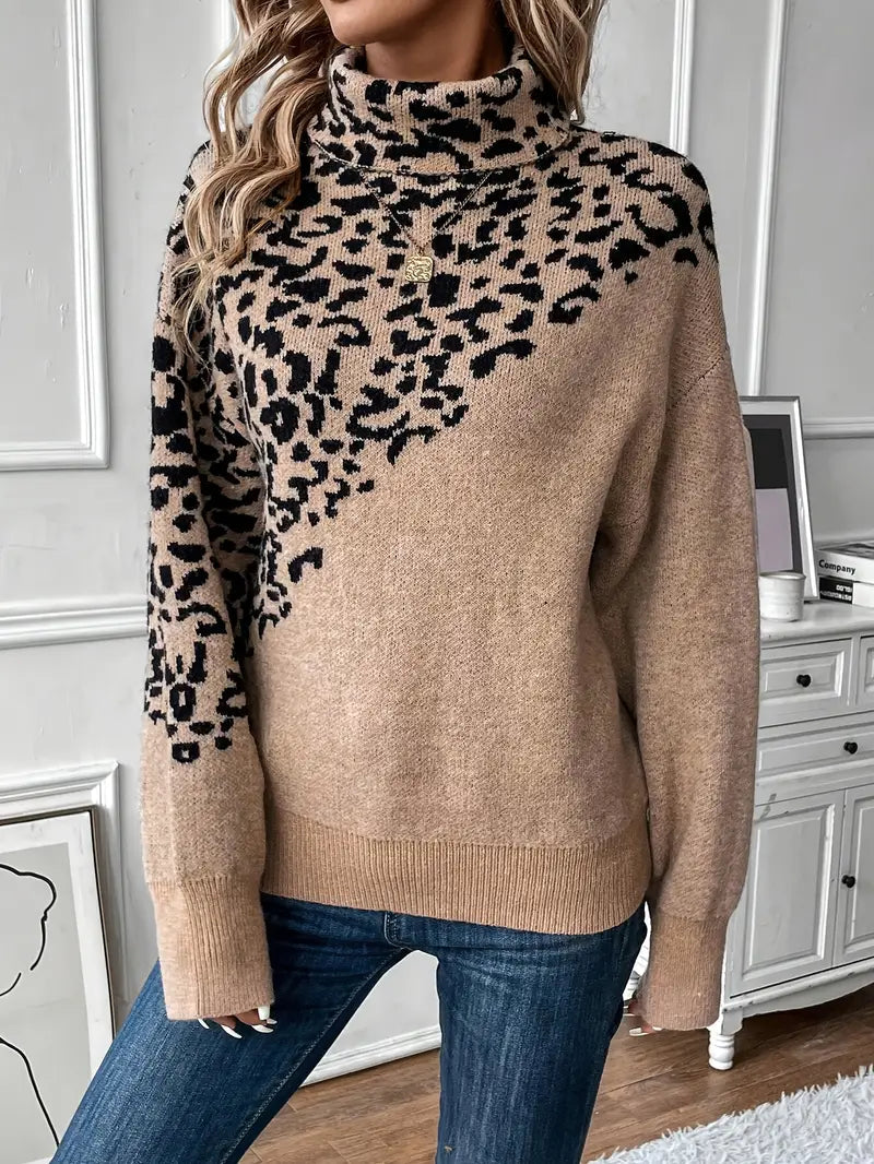 Noemi | Comfortabele Colrui met Luipaardprint