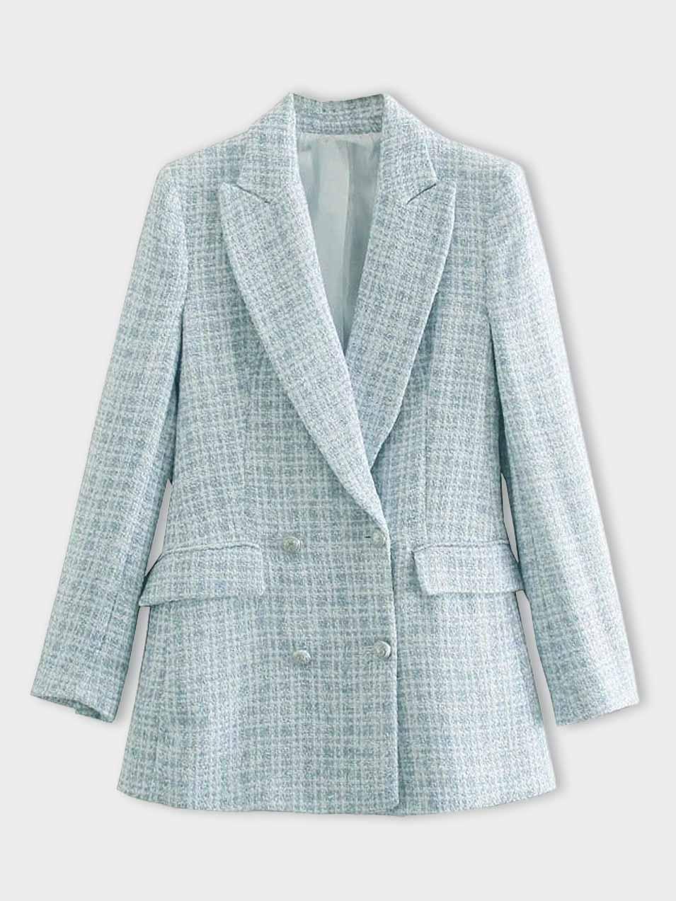 Pietsje | Stijlvolle Tweed Blazer