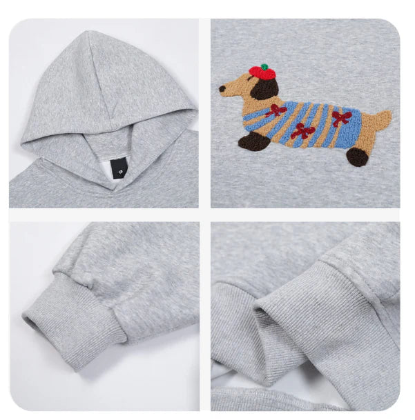 Cosima | Cozy tekkel hoodie
