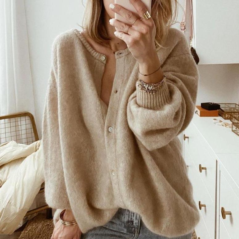 Joy | Comfortabel Vest met Knoopsluiting