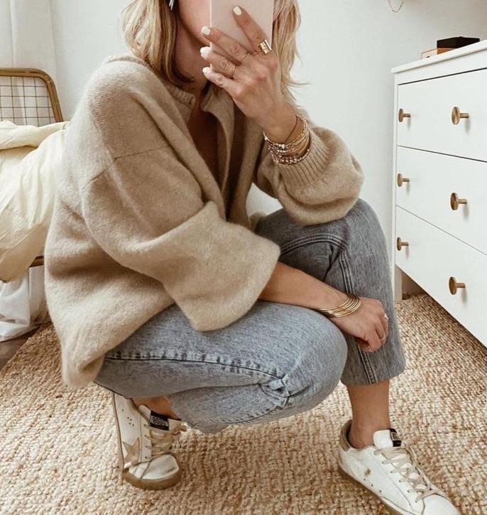 Joy | Comfortabel Vest met Knoopsluiting