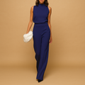 Esma | Luxe jumpsuit met wijde pijpen voor dames