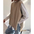 Lyanna | Stijlvol Gebreid Vest Zonder Mouwen