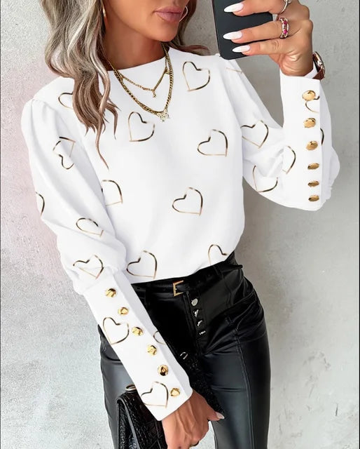 Malisha | Veelzijdige chic comfort blouse