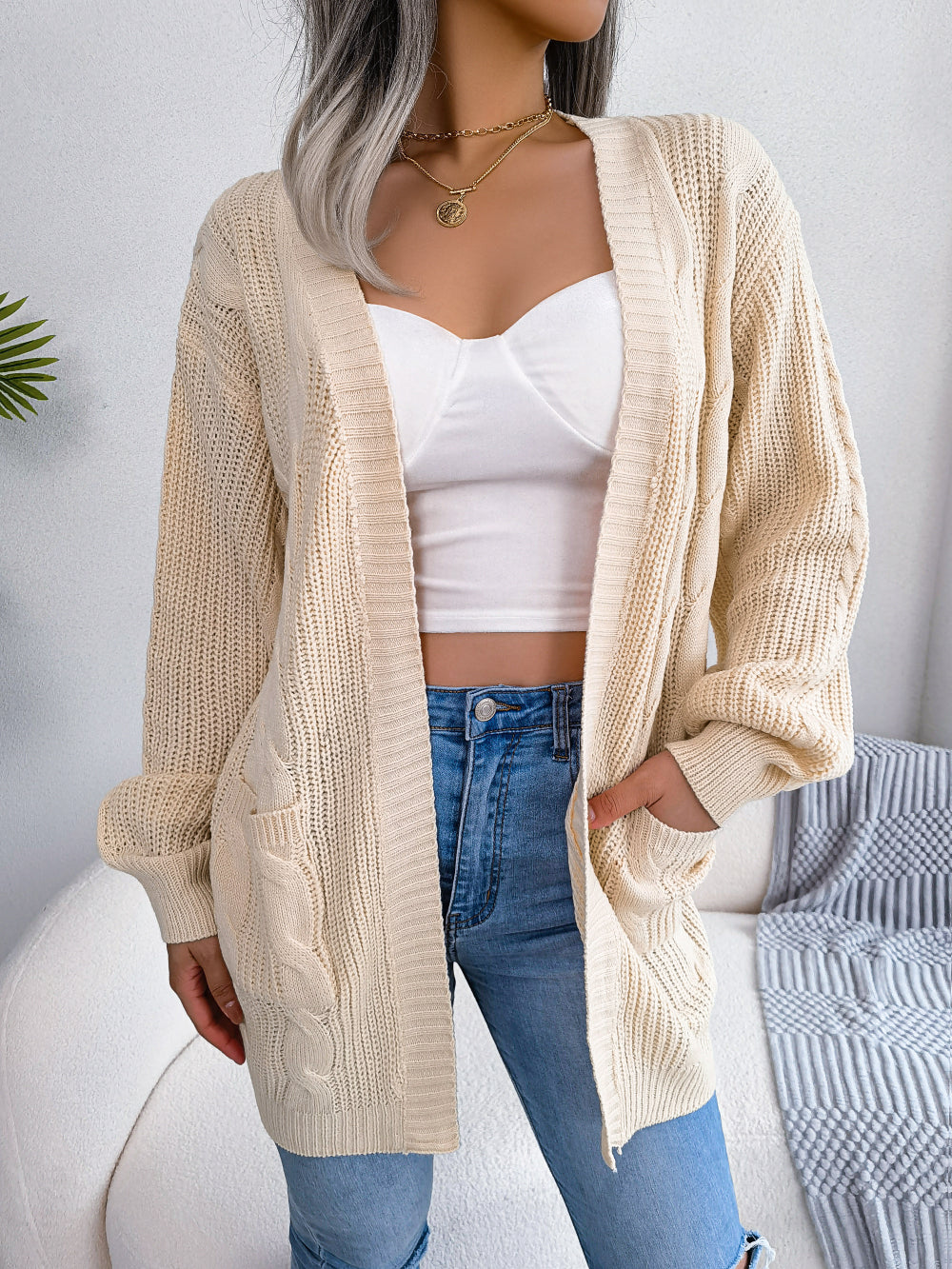 Ayele | Cozy gebreid vest