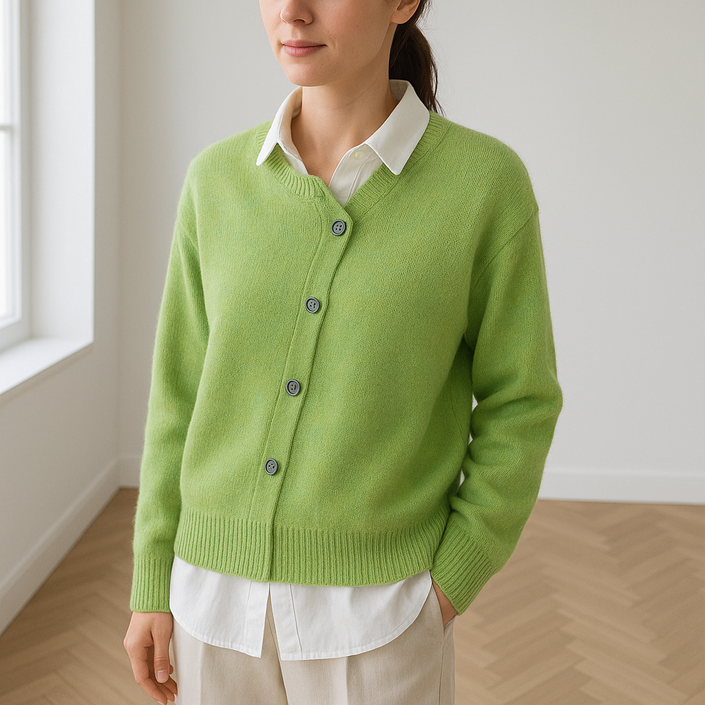 Norah | Comfortabel Ovesized Knoopvest