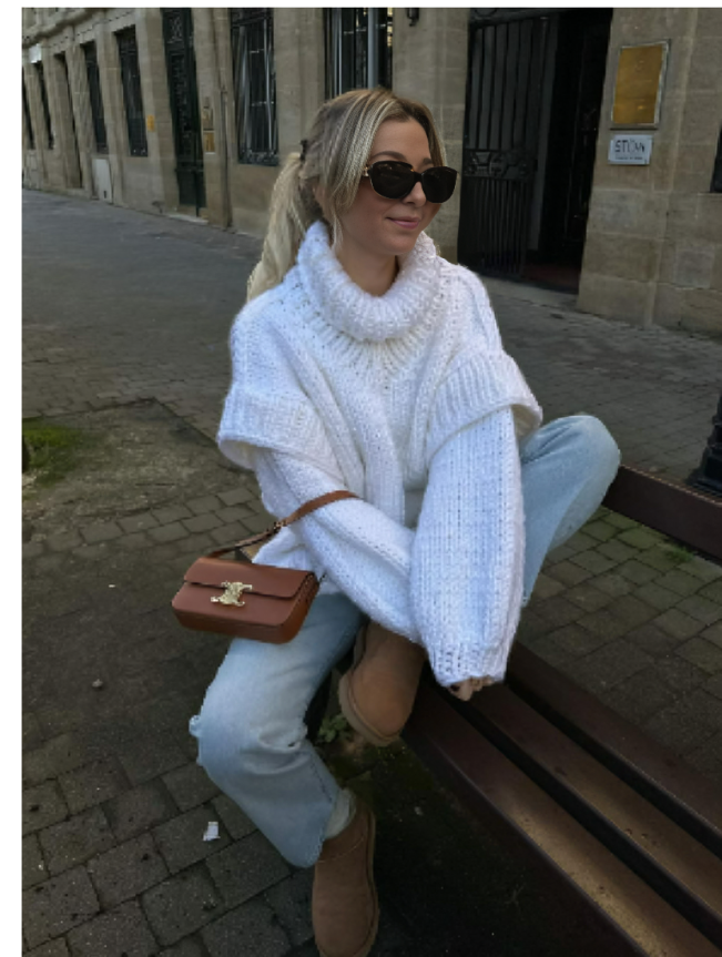 Odessa | Gebreide Oversized Coltrui