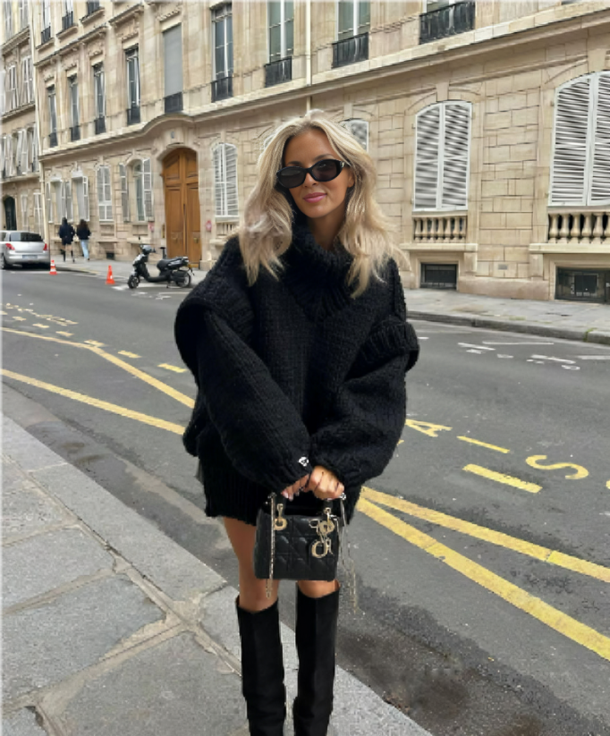 Odessa | Gebreide Oversized Coltrui