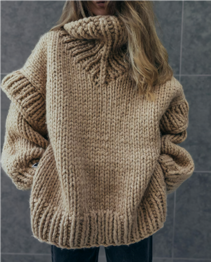 Odessa | Gebreide Oversized Coltrui