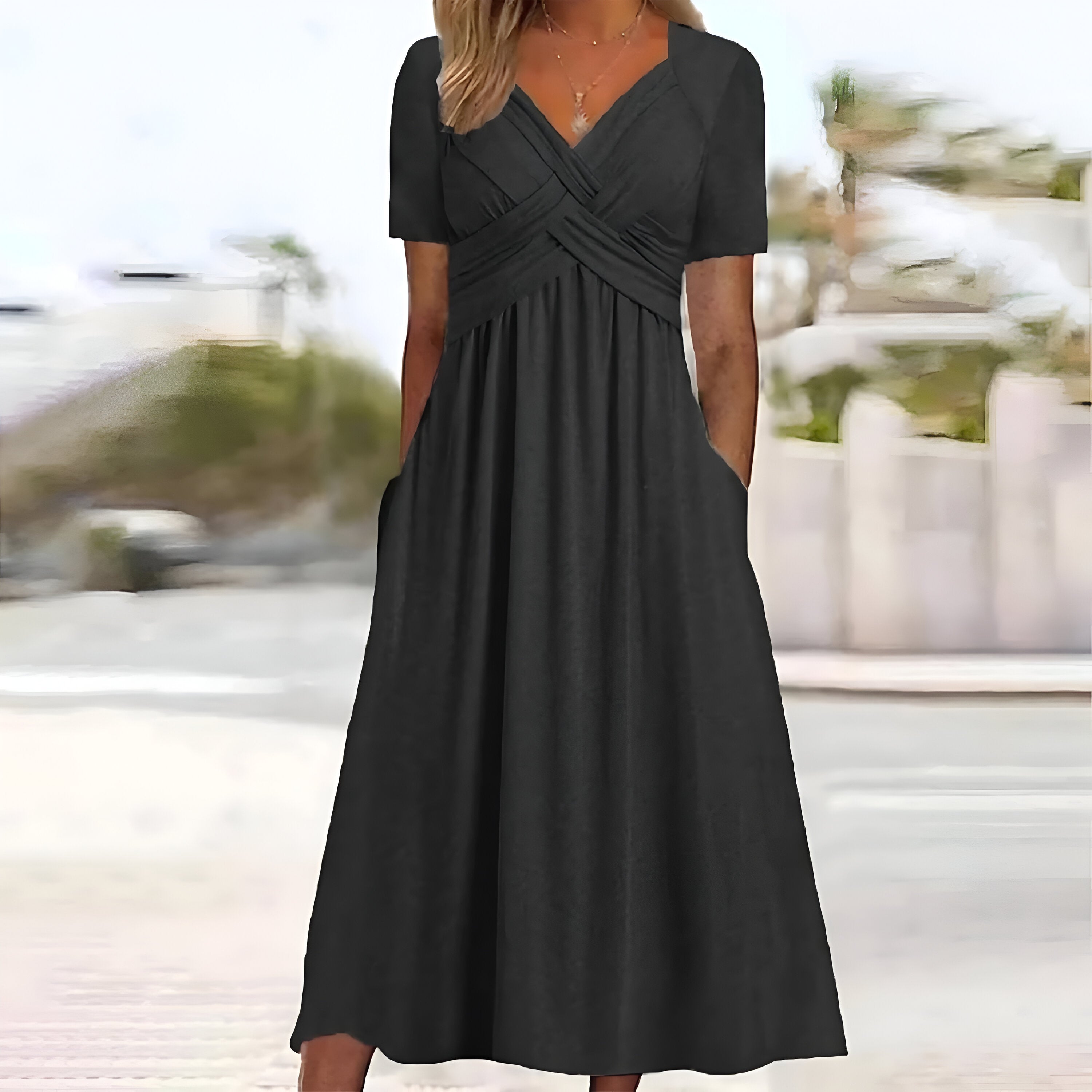 Emma™ Jurk - Dames- Tijdloze Elegantie en Ongekend Comfort