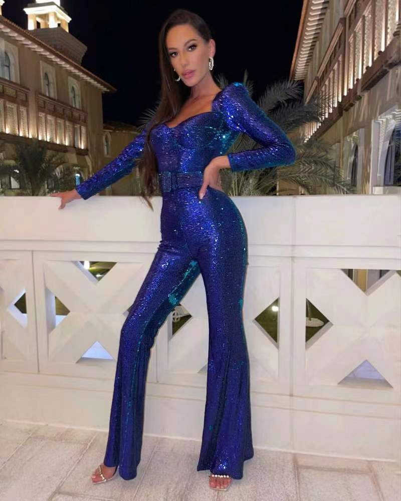 Quinn | Glitter Jumpsuit