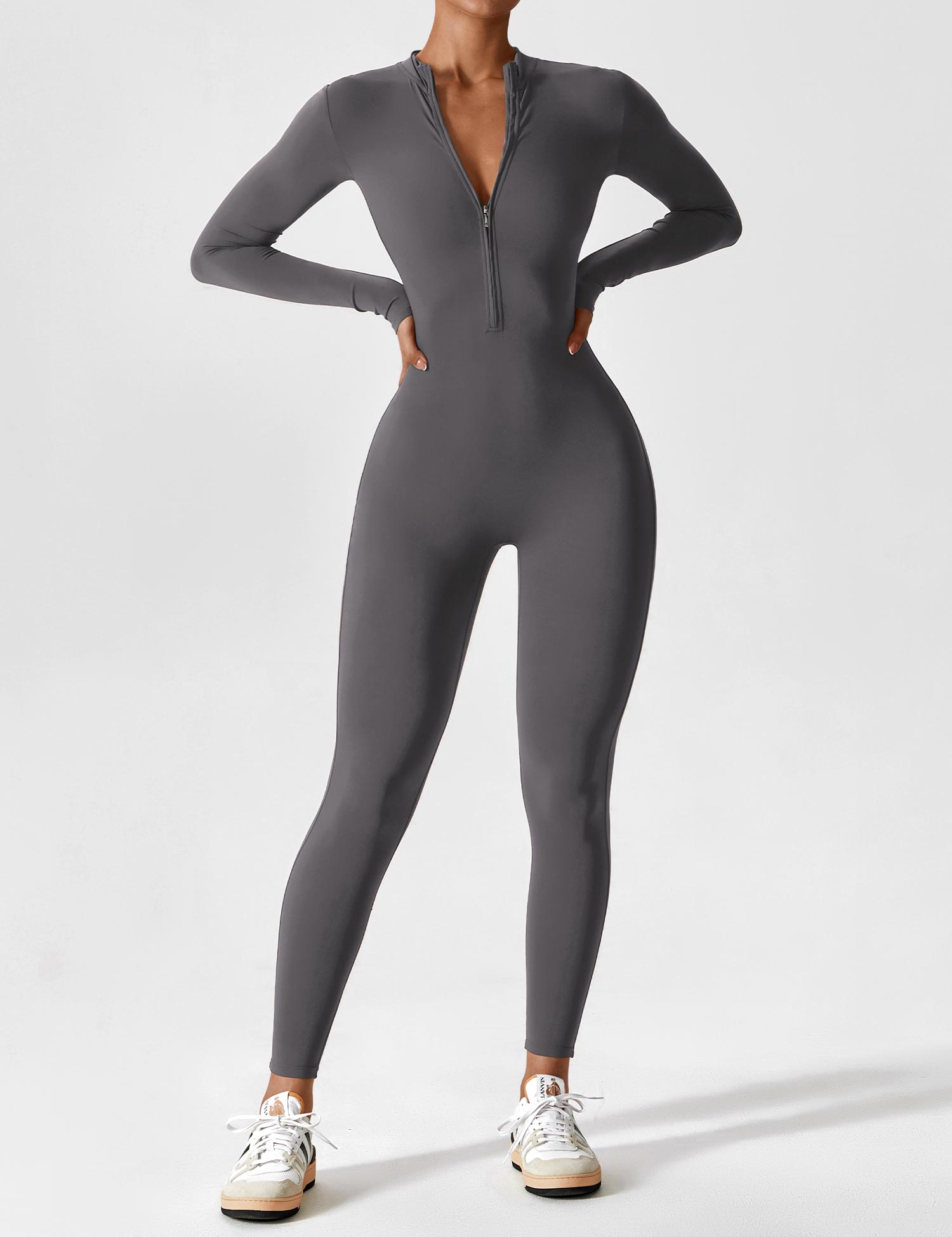 Camille | Comfortabele jumpsuit met opstaande kraag